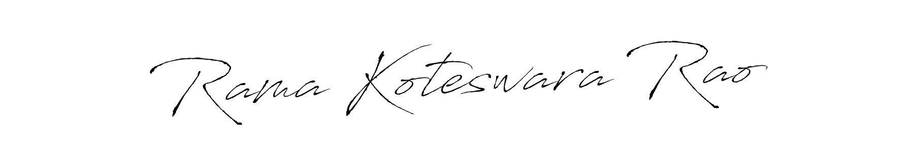 Also we have Rama Koteswara Rao name is the best signature style. Create professional handwritten signature collection using Antro_Vectra autograph style. Rama Koteswara Rao signature style 6 images and pictures png