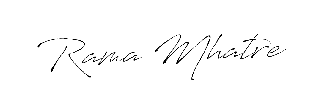 It looks lik you need a new signature style for name Rama Mhatre. Design unique handwritten (Antro_Vectra) signature with our free signature maker in just a few clicks. Rama Mhatre signature style 6 images and pictures png