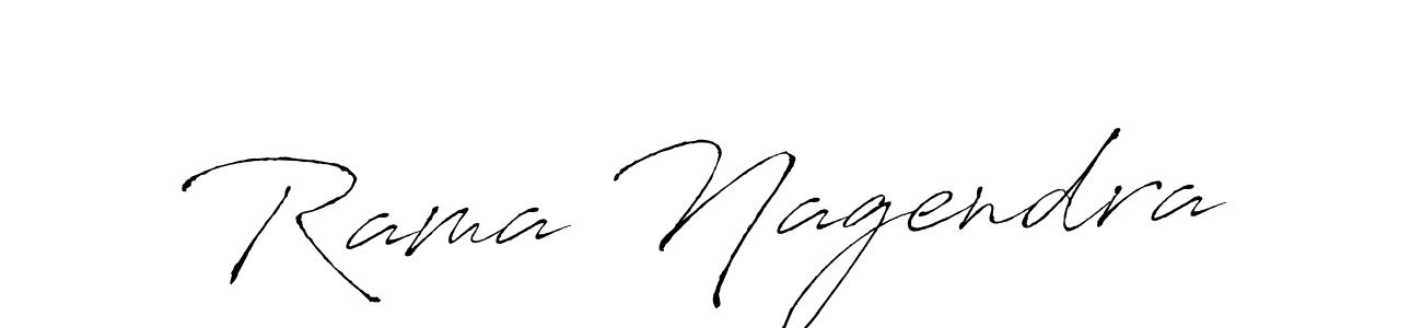 Antro_Vectra is a professional signature style that is perfect for those who want to add a touch of class to their signature. It is also a great choice for those who want to make their signature more unique. Get Rama Nagendra name to fancy signature for free. Rama Nagendra signature style 6 images and pictures png