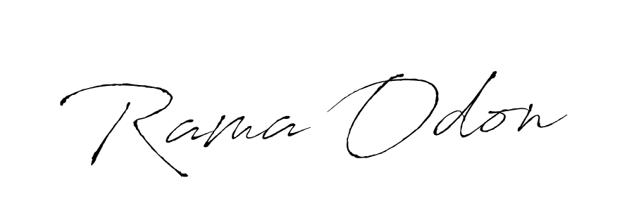 Rama Odon stylish signature style. Best Handwritten Sign (Antro_Vectra) for my name. Handwritten Signature Collection Ideas for my name Rama Odon. Rama Odon signature style 6 images and pictures png