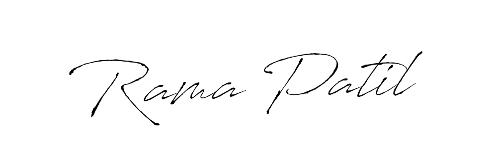 Antro_Vectra is a professional signature style that is perfect for those who want to add a touch of class to their signature. It is also a great choice for those who want to make their signature more unique. Get Rama Patil name to fancy signature for free. Rama Patil signature style 6 images and pictures png