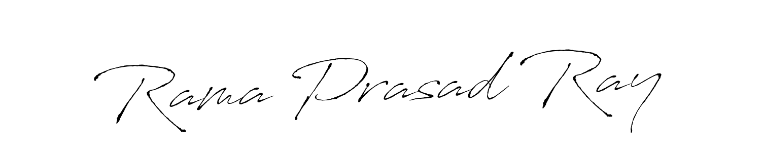 Design your own signature with our free online signature maker. With this signature software, you can create a handwritten (Antro_Vectra) signature for name Rama Prasad Ray. Rama Prasad Ray signature style 6 images and pictures png