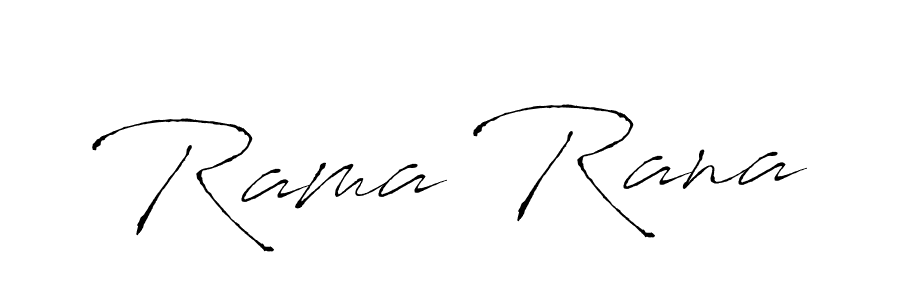Also we have Rama Rana name is the best signature style. Create professional handwritten signature collection using Antro_Vectra autograph style. Rama Rana signature style 6 images and pictures png
