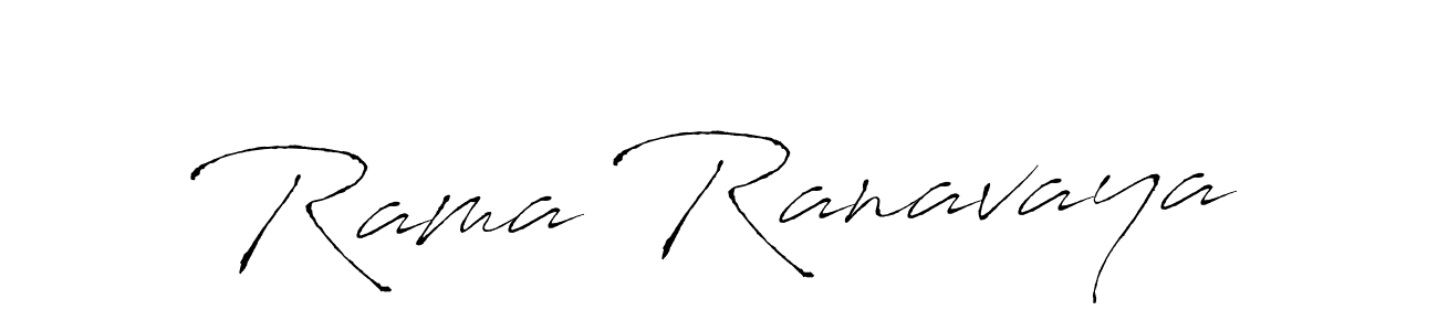 Make a beautiful signature design for name Rama Ranavaya. With this signature (Antro_Vectra) style, you can create a handwritten signature for free. Rama Ranavaya signature style 6 images and pictures png