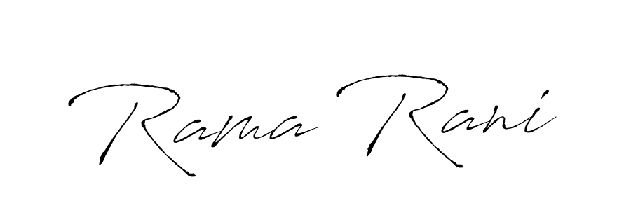 if you are searching for the best signature style for your name Rama Rani. so please give up your signature search. here we have designed multiple signature styles  using Antro_Vectra. Rama Rani signature style 6 images and pictures png