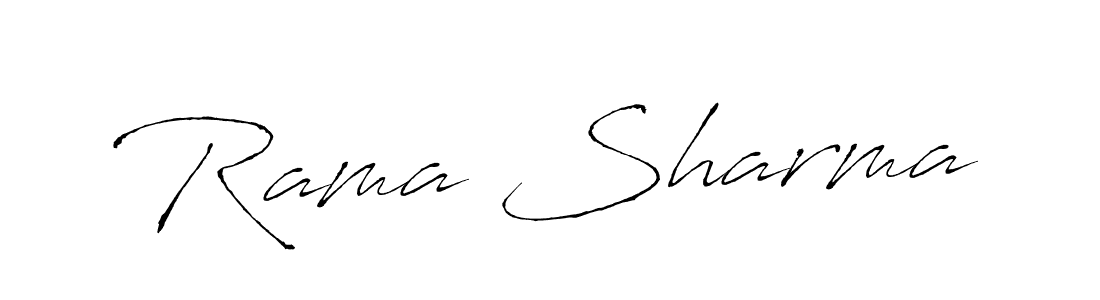 Also You can easily find your signature by using the search form. We will create Rama Sharma name handwritten signature images for you free of cost using Antro_Vectra sign style. Rama Sharma signature style 6 images and pictures png