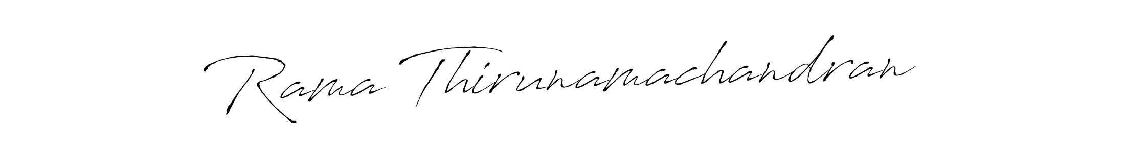 Rama Thirunamachandran stylish signature style. Best Handwritten Sign (Antro_Vectra) for my name. Handwritten Signature Collection Ideas for my name Rama Thirunamachandran. Rama Thirunamachandran signature style 6 images and pictures png