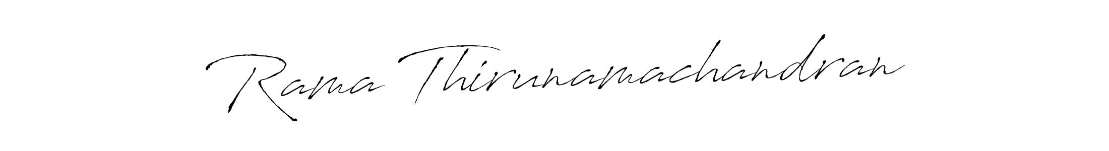 Rama Thirunamachandran stylish signature style. Best Handwritten Sign (Antro_Vectra) for my name. Handwritten Signature Collection Ideas for my name Rama Thirunamachandran. Rama Thirunamachandran signature style 6 images and pictures png