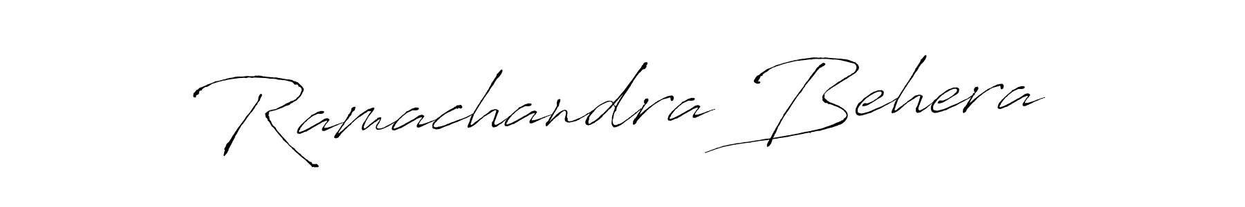 It looks lik you need a new signature style for name Ramachandra Behera. Design unique handwritten (Antro_Vectra) signature with our free signature maker in just a few clicks. Ramachandra Behera signature style 6 images and pictures png