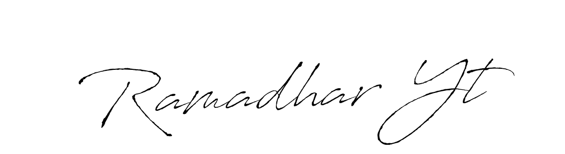 if you are searching for the best signature style for your name Ramadhar Yt. so please give up your signature search. here we have designed multiple signature styles  using Antro_Vectra. Ramadhar Yt signature style 6 images and pictures png