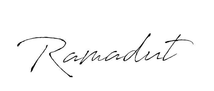 if you are searching for the best signature style for your name Ramadut. so please give up your signature search. here we have designed multiple signature styles  using Antro_Vectra. Ramadut signature style 6 images and pictures png