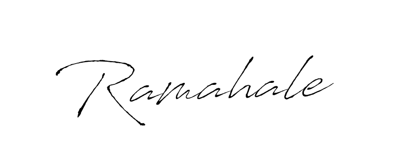 Create a beautiful signature design for name Ramahale. With this signature (Antro_Vectra) fonts, you can make a handwritten signature for free. Ramahale signature style 6 images and pictures png