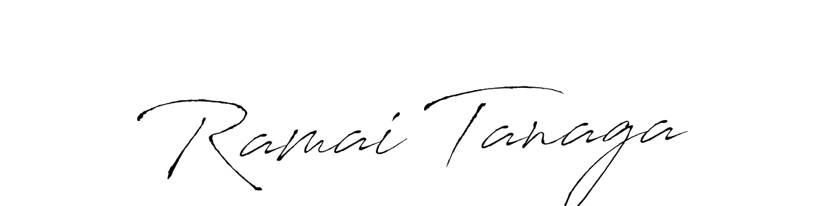 Use a signature maker to create a handwritten signature online. With this signature software, you can design (Antro_Vectra) your own signature for name Ramai Tanaga. Ramai Tanaga signature style 6 images and pictures png
