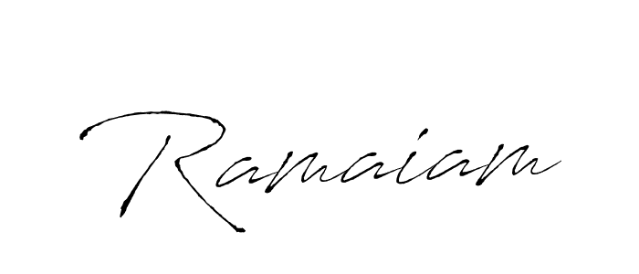 Once you've used our free online signature maker to create your best signature Antro_Vectra style, it's time to enjoy all of the benefits that Ramaiam name signing documents. Ramaiam signature style 6 images and pictures png