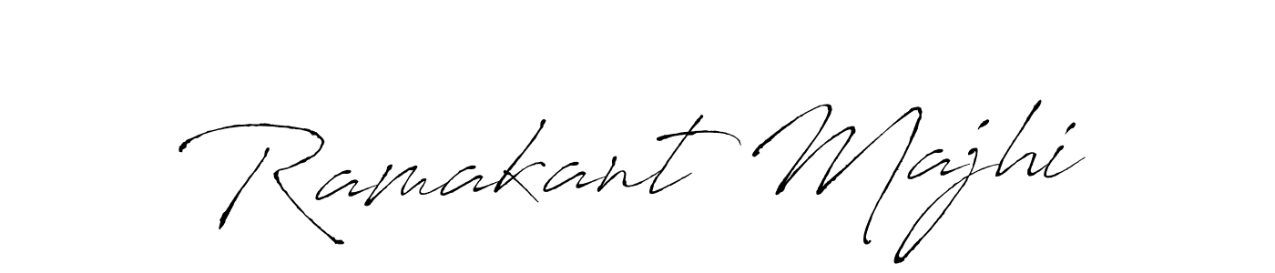You can use this online signature creator to create a handwritten signature for the name Ramakant Majhi. This is the best online autograph maker. Ramakant Majhi signature style 6 images and pictures png