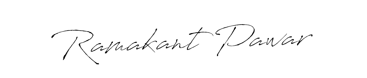 Ramakant Pawar stylish signature style. Best Handwritten Sign (Antro_Vectra) for my name. Handwritten Signature Collection Ideas for my name Ramakant Pawar. Ramakant Pawar signature style 6 images and pictures png