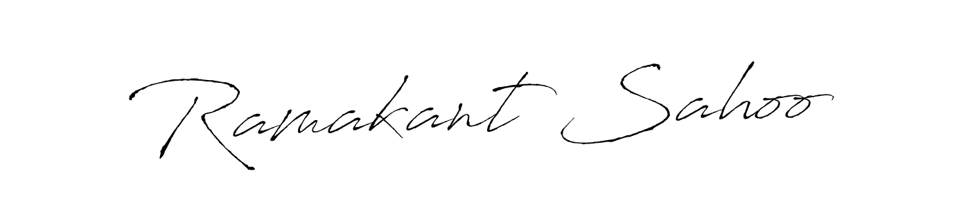 Similarly Antro_Vectra is the best handwritten signature design. Signature creator online .You can use it as an online autograph creator for name Ramakant Sahoo. Ramakant Sahoo signature style 6 images and pictures png