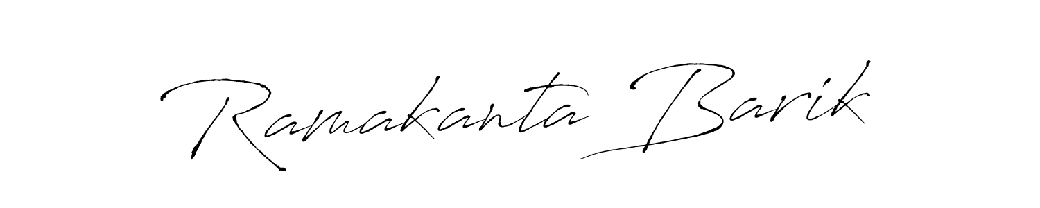 You should practise on your own different ways (Antro_Vectra) to write your name (Ramakanta Barik) in signature. don't let someone else do it for you. Ramakanta Barik signature style 6 images and pictures png