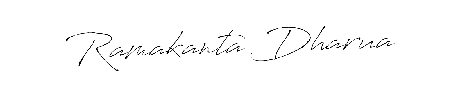 Make a beautiful signature design for name Ramakanta Dharua. With this signature (Antro_Vectra) style, you can create a handwritten signature for free. Ramakanta Dharua signature style 6 images and pictures png