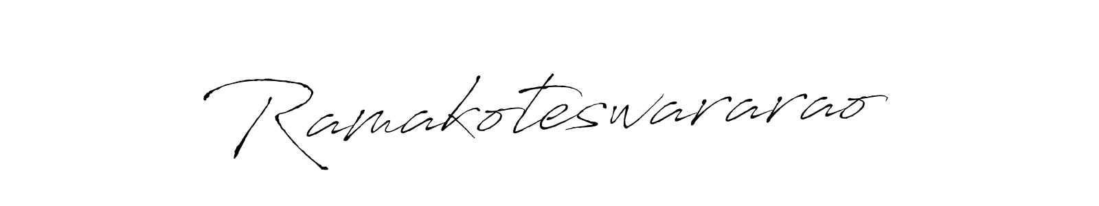 Also we have Ramakoteswararao name is the best signature style. Create professional handwritten signature collection using Antro_Vectra autograph style. Ramakoteswararao signature style 6 images and pictures png