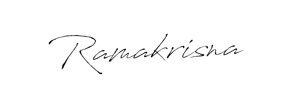 Use a signature maker to create a handwritten signature online. With this signature software, you can design (Antro_Vectra) your own signature for name Ramakrisna. Ramakrisna signature style 6 images and pictures png