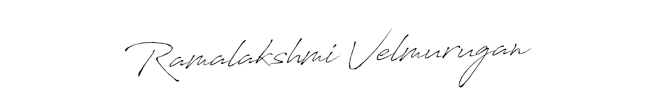 Make a short Ramalakshmi Velmurugan signature style. Manage your documents anywhere anytime using Antro_Vectra. Create and add eSignatures, submit forms, share and send files easily. Ramalakshmi Velmurugan signature style 6 images and pictures png
