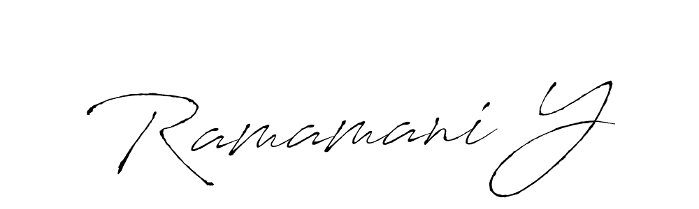if you are searching for the best signature style for your name Ramamani Y. so please give up your signature search. here we have designed multiple signature styles  using Antro_Vectra. Ramamani Y signature style 6 images and pictures png