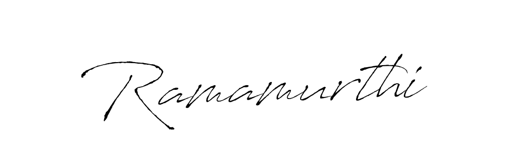 Design your own signature with our free online signature maker. With this signature software, you can create a handwritten (Antro_Vectra) signature for name Ramamurthi. Ramamurthi signature style 6 images and pictures png