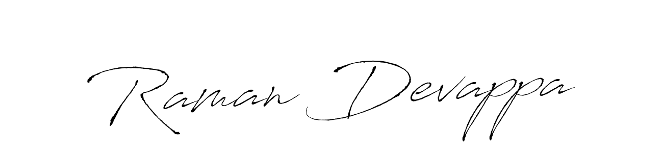 if you are searching for the best signature style for your name Raman Devappa. so please give up your signature search. here we have designed multiple signature styles  using Antro_Vectra. Raman Devappa signature style 6 images and pictures png
