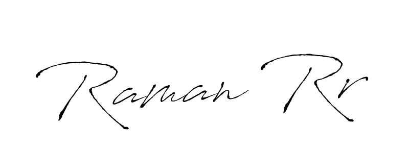 Similarly Antro_Vectra is the best handwritten signature design. Signature creator online .You can use it as an online autograph creator for name Raman Rr. Raman Rr signature style 6 images and pictures png