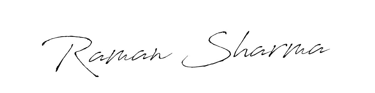 Also You can easily find your signature by using the search form. We will create Raman Sharma name handwritten signature images for you free of cost using Antro_Vectra sign style. Raman Sharma signature style 6 images and pictures png