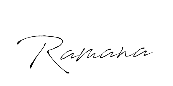 Make a beautiful signature design for name Ramana. Use this online signature maker to create a handwritten signature for free. Ramana signature style 6 images and pictures png