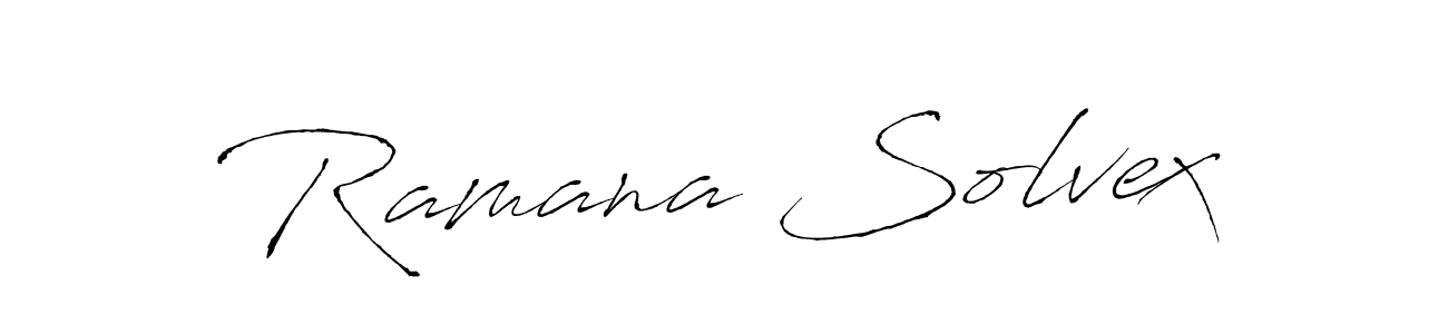 Here are the top 10 professional signature styles for the name Ramana Solvex. These are the best autograph styles you can use for your name. Ramana Solvex signature style 6 images and pictures png