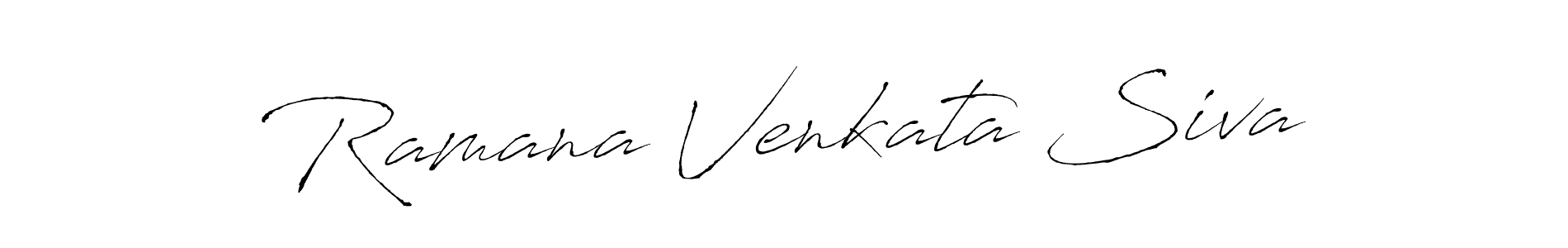 It looks lik you need a new signature style for name Ramana Venkata Siva. Design unique handwritten (Antro_Vectra) signature with our free signature maker in just a few clicks. Ramana Venkata Siva signature style 6 images and pictures png
