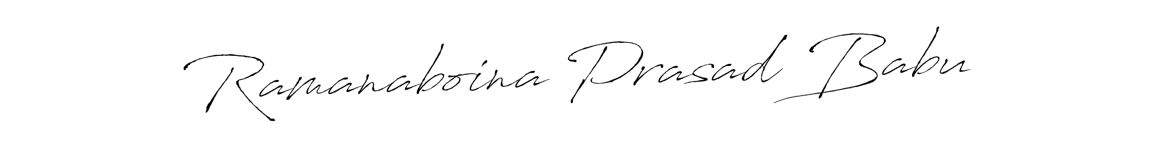 Make a beautiful signature design for name Ramanaboina Prasad Babu. Use this online signature maker to create a handwritten signature for free. Ramanaboina Prasad Babu signature style 6 images and pictures png