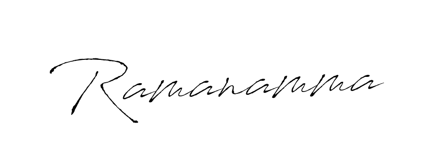 Ramanamma stylish signature style. Best Handwritten Sign (Antro_Vectra) for my name. Handwritten Signature Collection Ideas for my name Ramanamma. Ramanamma signature style 6 images and pictures png