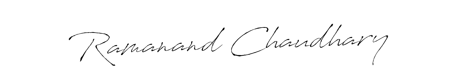 Make a beautiful signature design for name Ramanand Chaudhary. Use this online signature maker to create a handwritten signature for free. Ramanand Chaudhary signature style 6 images and pictures png