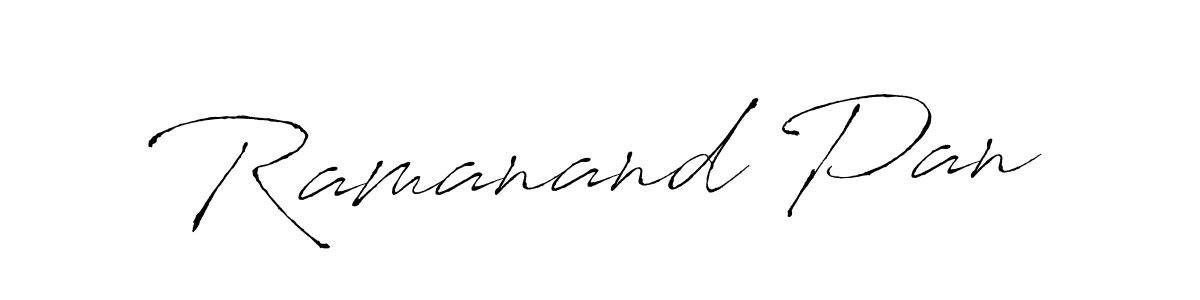 Also You can easily find your signature by using the search form. We will create Ramanand Pan name handwritten signature images for you free of cost using Antro_Vectra sign style. Ramanand Pan signature style 6 images and pictures png