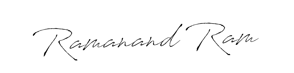 Ramanand Ram stylish signature style. Best Handwritten Sign (Antro_Vectra) for my name. Handwritten Signature Collection Ideas for my name Ramanand Ram. Ramanand Ram signature style 6 images and pictures png