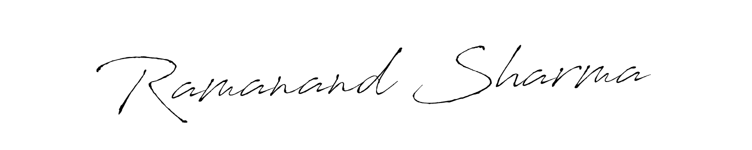 How to Draw Ramanand Sharma signature style? Antro_Vectra is a latest design signature styles for name Ramanand Sharma. Ramanand Sharma signature style 6 images and pictures png