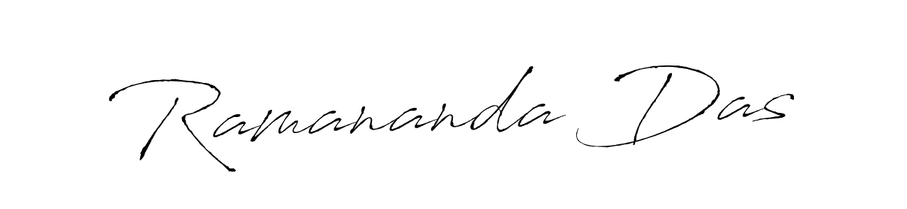 Also we have Ramananda Das name is the best signature style. Create professional handwritten signature collection using Antro_Vectra autograph style. Ramananda Das signature style 6 images and pictures png