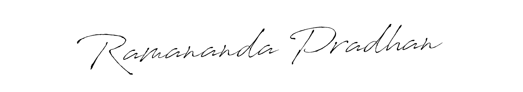 Make a beautiful signature design for name Ramananda Pradhan. Use this online signature maker to create a handwritten signature for free. Ramananda Pradhan signature style 6 images and pictures png