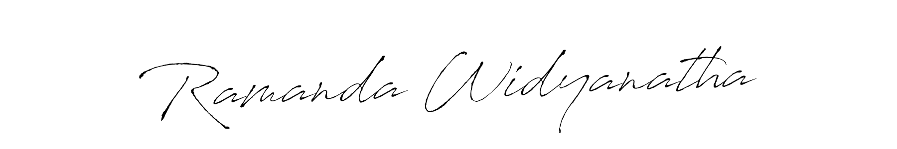 Also we have Ramanda Widyanatha name is the best signature style. Create professional handwritten signature collection using Antro_Vectra autograph style. Ramanda Widyanatha signature style 6 images and pictures png