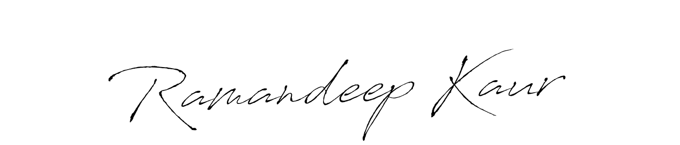 Use a signature maker to create a handwritten signature online. With this signature software, you can design (Antro_Vectra) your own signature for name Ramandeep Kaur. Ramandeep Kaur signature style 6 images and pictures png