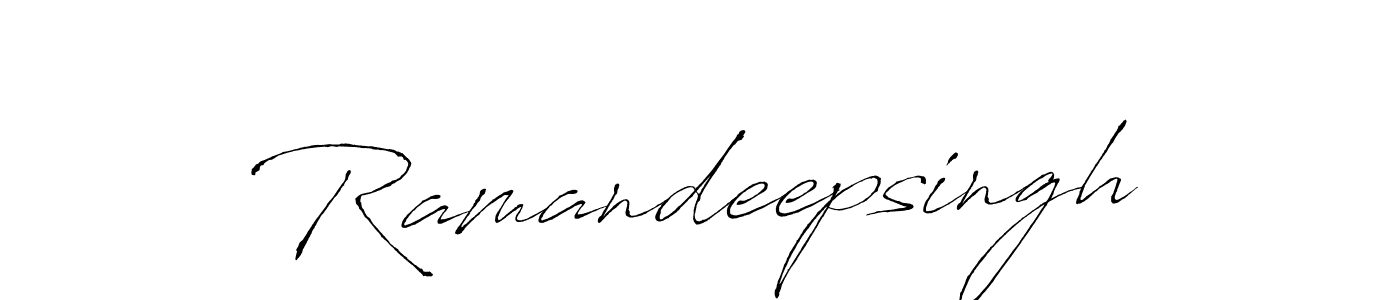 Ramandeepsingh stylish signature style. Best Handwritten Sign (Antro_Vectra) for my name. Handwritten Signature Collection Ideas for my name Ramandeepsingh. Ramandeepsingh signature style 6 images and pictures png