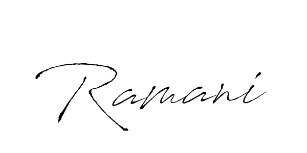You can use this online signature creator to create a handwritten signature for the name Ramani. This is the best online autograph maker. Ramani signature style 6 images and pictures png