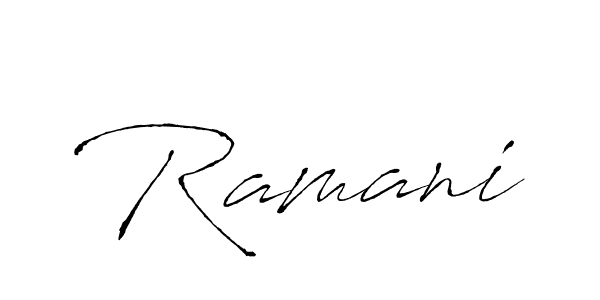 You can use this online signature creator to create a handwritten signature for the name Ramani. This is the best online autograph maker. Ramani signature style 6 images and pictures png