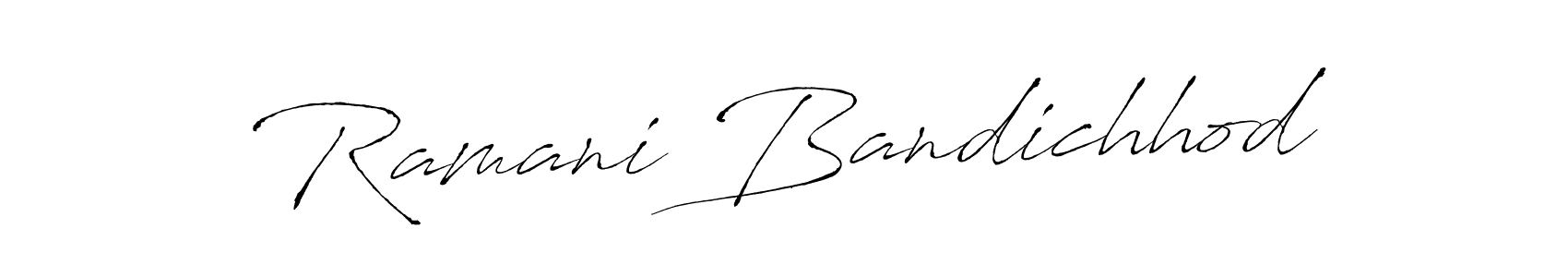 How to Draw Ramani Bandichhod signature style? Antro_Vectra is a latest design signature styles for name Ramani Bandichhod. Ramani Bandichhod signature style 6 images and pictures png