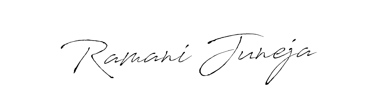 Make a short Ramani Juneja signature style. Manage your documents anywhere anytime using Antro_Vectra. Create and add eSignatures, submit forms, share and send files easily. Ramani Juneja signature style 6 images and pictures png