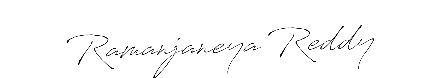 Ramanjaneya Reddy stylish signature style. Best Handwritten Sign (Antro_Vectra) for my name. Handwritten Signature Collection Ideas for my name Ramanjaneya Reddy. Ramanjaneya Reddy signature style 6 images and pictures png